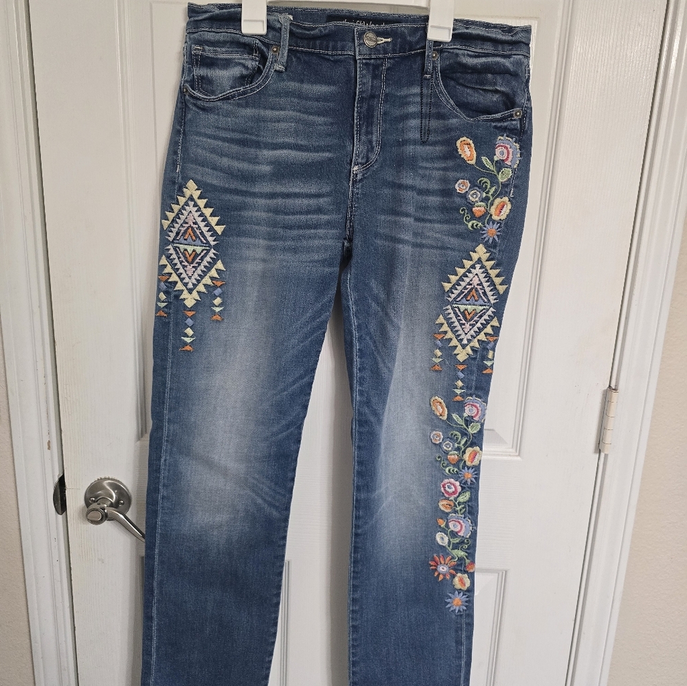 Driftwood Embroidered Jeans Sz.30